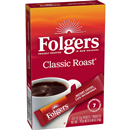 Folgers Classic Roast Instant Coffee, Single Serve Packets
