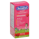 Children's Benadryl Allergy Cherry Flavored Liquid