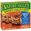 Nature Valley Sweet & Salty Nut Chocolate Pretzel Nut Chewy Granola Bars, 1.2 oz, 6 count