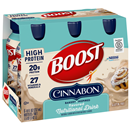 BOOST High Protein Cinnabon Nutritional Drink 6Pk