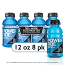 Powerade Electrolyte Enhanced Mountain Berry Blast Sports Drink, 8 Count