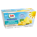 Dole Essentials Pineapple Fruit Cups 2-7 oz