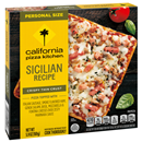 California Pizza Kitchen Pizza, Crispy Thin Crust, Sicilian Recipe, Personal Size