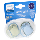 Philips Avent Ultra Air Pacifier, Orthodontic, 0-6M