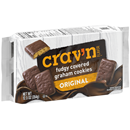 Crav'n Flavor Graham Cookies, Original, Fudgy Covered