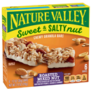 Nature Valley Roasted Mixed Nut Sweet & Salty Nut Granola Bars 6-1.2 oz Bars