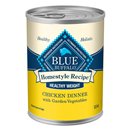 Blue Buffalo Homestyle Recipe Healthy Weight Adult Wet Dog Food, Beef Dinner With Garden Vegetables
