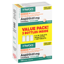 TopCare Low Dose Aspirin 81mg Chewable Orange Flavor 3-36 Ct