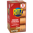 Nabisco Ritz Whole Wheat Crackers Fresh Stacks 8Pk