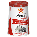 Yoplait Original Cookies 'n Cream Low Fat Yogurt