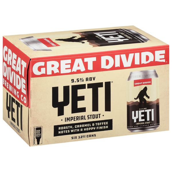 Great Divide Yeti 6-pk Cans 12OZ – Chambers Wine & Liquor