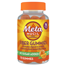 Metamucil Fiber Gummies, No Sugar Added, Orange Flavor, 5g Prebiotic Plant Based Fiber Blend