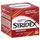 Stridex Single-Step Acne Control Maximum Alcohol Free Soft Touch Pads Acne Medication