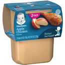 Gerber 2nd Foods Apples & Chicken Nutritious Dinner 2 Pack