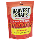 Calbee Baked Red Lentil Snacks, Crunchy Loops, Hot & Spicy