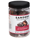 Sanders Sea Salt Caramels, Dark Chocolate