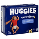 Huggies Overnites Nighttime Diapers, Size 3