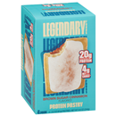 Legendary Foods Protein Pastry, Brown Sugar Cinnamon Flavored, 4-2.2 oz. Pastries