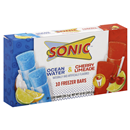 Sonic Freezer Bars, Ocean Water & Cherry Limeade 10-1 oz