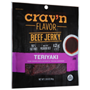Crav'N Flavor Beef Jerky, Teriyaki