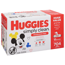 Huggies Wipes, Disney Baby, Fragrance Free, Huge Value 11-64Ct Packs