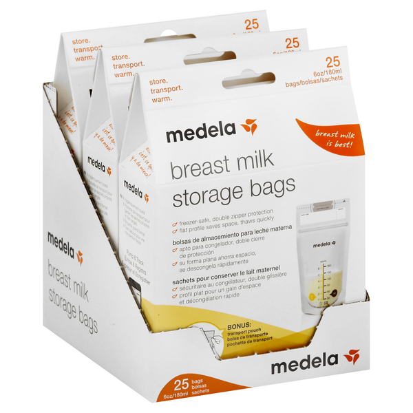 Medela Breast Milk Storage Bags 6 oz Bags