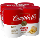 Campbell's Chicken Noodle Condensed Soup 4-10.75 Oz