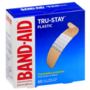 Band-Aid Plastic Strips All One Size Adhesive Bandages