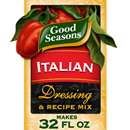 Good Seasons Italian All Natural  Salad Dressing & Recipe Mix 4-0.7 oz Pouches