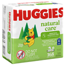 Huggies Natural Care Fragrance Free Soft Pack Wipes 3 Pack