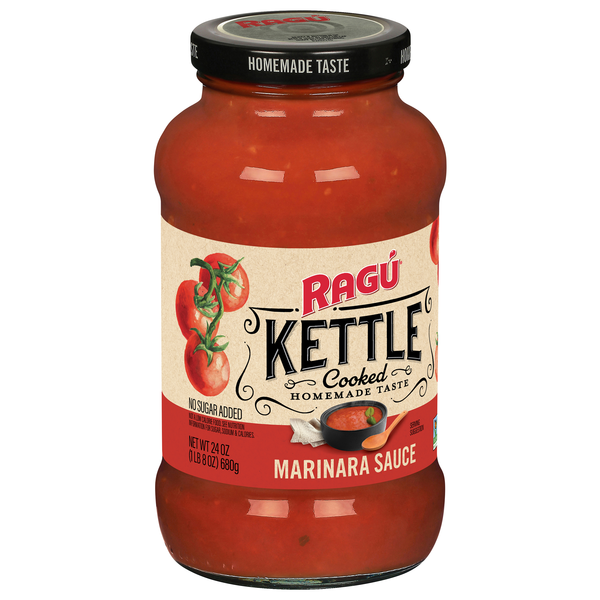 Ragu Sauce, Kettle Cooked, Marinara | Hy-Vee Aisles Online Grocery Shopping