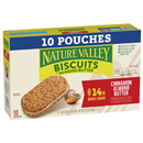 Nature Valley Biscuits With Almond Butter 10-1.35 oz, Pouches, Value Pack