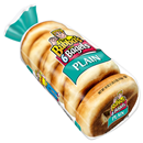 Bubba's Sliced Bagels Plain 6Ct