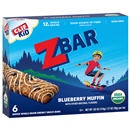 CLIF Kid ZBAR Energy Snack Bars, Blueberry Muffin 6-1.27 oz