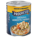 Progresso Rich & Hearty Chicken & Homestyle Noodles Soup