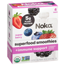Noka Organic Super Berry Immune Support Smoothie, 4-4.22 oz Pouches