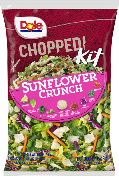 PFSALSUNFLOT  Sunflower Crunch Chopped Salad Kit (6/12.85 OZ) - Pacific  Coast Fruit Co.