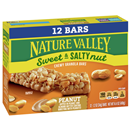 Nature Valley Peanut Sweet & Salty Nut Granola Bars 12-1.2 oz Bars