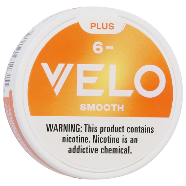 Velo Plus Nicotine Pouches, Smooth, 6 Mg, 20Ct | Hy-Vee Aisles