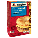 Jimmy Dean Sausage, Egg & Cheese Croissant Sandwiches 12 Ct