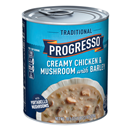 Progresso Soup, Creamy Chicken & Mushroom With Barley, Traditional