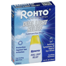 Rohto Dual Light Relief Cooling Eye Drops, Lubricant