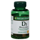 Nature's Bounty Vitamin D3 2000iu Rapid Release Softgels