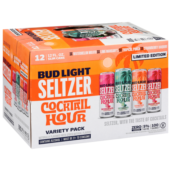Bud Light Seltzer Sangria Splash 12pk  Hy-Vee Aisles Online Grocery  Shopping
