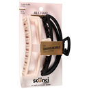 Scunci Unbreakable Collection, All Hair All Day Hold Open Cut Claw Clips