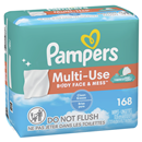 Pampers Baby Wipes Expressions Fresh Bloom Scent 3Ct Pop-Top Packs