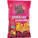 Late July Snacks Hawaiian Habanero Flavored Corn Tortilla Chips