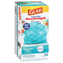 Glad Bahama Bliss Drawstring 13 Gallon Tall Kitchen Bags