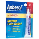 Anbesol Instant Pain Relief, Maximum Strength, Gel