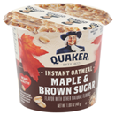 Quaker Maple & Brown Sugar Instant Oatmeal